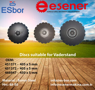 Disc Made of Boron Steel (Vaderstad)