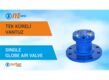 SINGLE GLOBE AIR VALVE