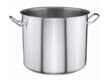 SATIN FINISHED CYLINDRICAL POT 16x15, INDUCTION READY