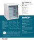 Minibar Inverter System, With Glass Door, 60 Lt. 