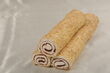 Sessame coated sultan wrapped turkish delight with chocolate