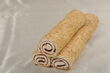 Sessame coated sultan wrapped turkish delight with chocolate