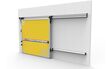 Sliding type cold store doors
