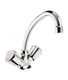 Classic Delta Swivel Swan mixer Long 