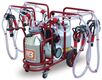 UNIVERSAL MODEL ELECTRICAL QUATRO COW MILKING DOUBLE 40 LT SS BUCKET DRY PUMP