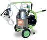 C20 MODEL ELECTRICAL DOUBLE GOAT-SHEEP MILKING SINGLE 20 LT SS BUCKET DRY PUMP