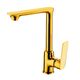 PROVIDO MONOBLOCK SINK ARMATURE (GOLD-PVD COATING)