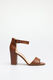 Belted open women's shoes