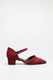 Belted women's shoes