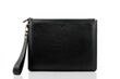 Leather Clutch Noir