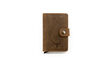 Mechanical Leather Cardholder Tan 