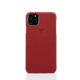 iPhone 11 Pro Max Leather Case Red