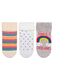 PATTERNED TOWEL GIRL BABY SOCKS