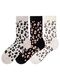 LEOPARD PRINTED WOOL WOMEN SOCKS