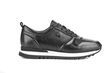  SİYAH HAKİKİ DERİ COMFORT TABAN SNEAKER AYAKKABI