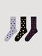 Point Patterned Men's Socks