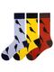 Bird Pattern Men's Socks