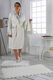 Silver Silvery Bathrobe Set