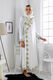 Cream Colored Special Embroidered Prayer Dress