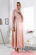 Powder Colored Special Embroidered Prayer Dress