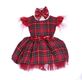  PÖTİKARE RED GIRLS BIRTHDAY DRESS