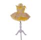 YELLOW LACE BABY GIRL DRESS