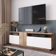 YURUPA FUTURE TV UNIT FR6-AW PINE-WHITE