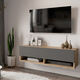 YURUPA FUTURE TV UNIT FR13-AA PINE-ANTHRACITE