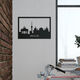 YURUPA LASER CNC CUT METAL WALL PAINTING BERLIN 30 * 45 LA6-B