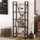 YURUPA ML1 5 SHELVES IRON METAL BOOKSHELF 69CM * 34CM * 180CM