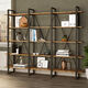 YURUPA ML4 5 SHELF IRON METAL BOOKSHELF 220CM * 34CM * 180CM