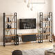 YURUPA ML30 IRON METAL TV UNIT SET WITH 2 BOOKCASE: 2