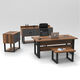 YURUPA MARKEN ABCD OFFICE DESK SET BAROQUE-ANTHRACITE