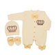 YELLOW BABY BOY ROMPER SET