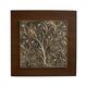 Ceramic Tree Of Life Wall Panel Antique