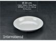 INTERNATIONAL 20 CM DEEP PLATE