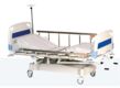 HOSPITAL BED WITH THREE ADJUSTMENTS ( TRENDELENBURG ) ( ABS COVERED ) ( PLASTIC HEADBOARDS )