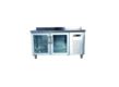 COUNTER TYPE TWO GLASS DOORS SNACK REFRIGERATOR