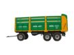 Three Axle Six Wheel Trailer Rear Dumper / 22 TON