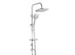 Fresh Tall Chrome System Shower Set 