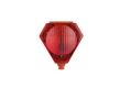 MAXSAFETY MS1-2102 SOLAR FLASHER LED LAMP (RED)