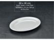 WINGS 24 CM OVAL PLATE