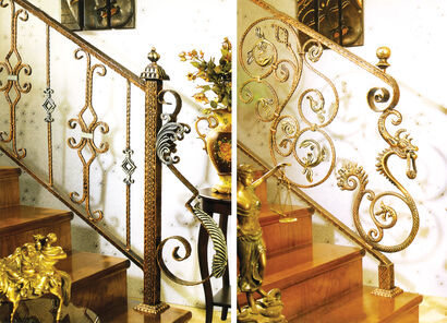 ferforje imalat, تصنيع الحديد المطاوع , wrought iron manufacturing