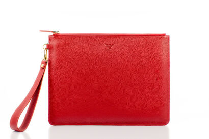 Leather Clutch Tango