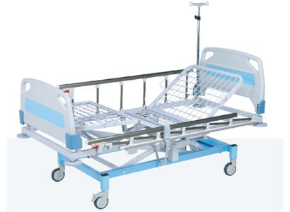 ELECTRICALLY OPERATED HOSPITAL BED ( THREE MOTORS )(PLASTIC HEADBOARDS )