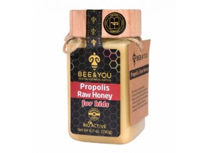 BEE & YOU 190 g Propolis Raw Honey for kids